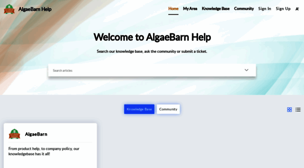 help.algaebarn.com