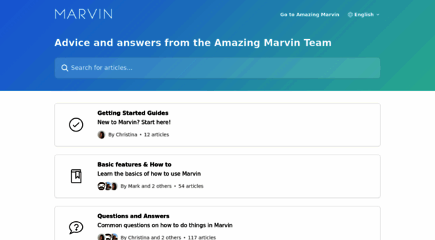 help.amazingmarvin.com