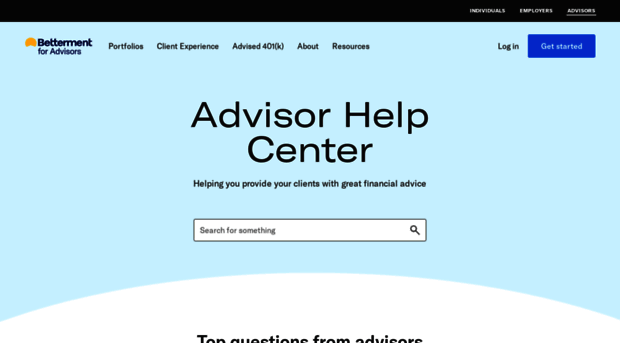 help.bettermentforadvisors.com