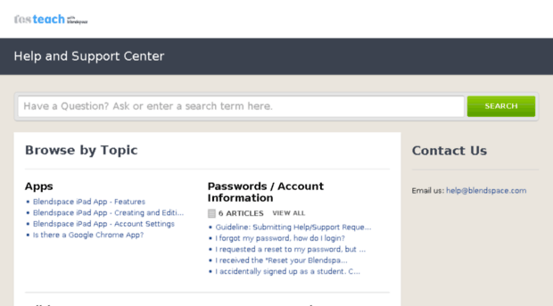 help.blendspace.com
