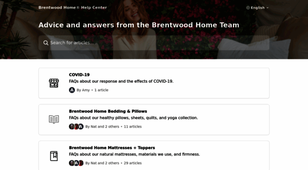 help.brentwoodhome.com