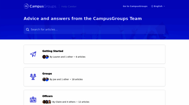 help.campusgroups.com