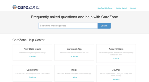 help.carezone.com