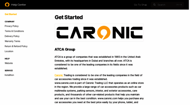 help.caronic.com