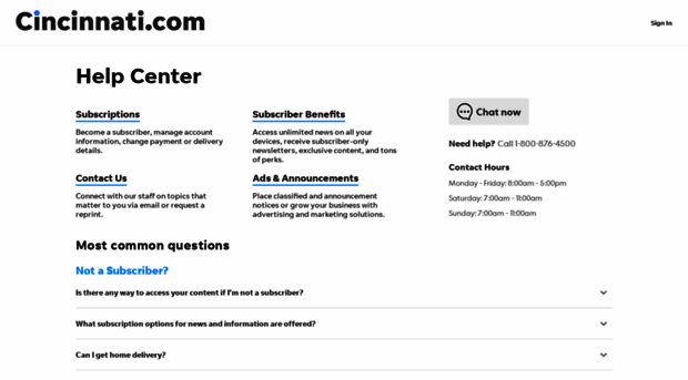 help.cincinnati.com