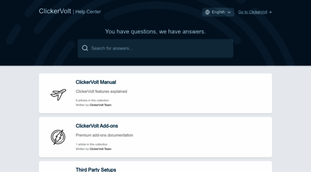 help.clickervolt.com
