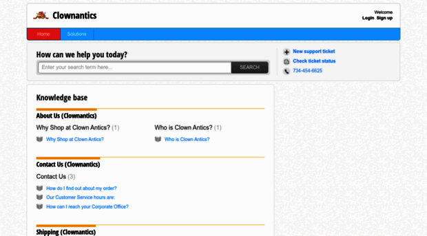 help.clownantics.com