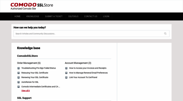 help.comodosslstore.com