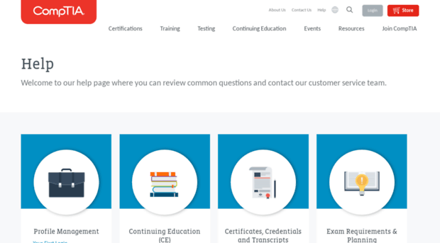 help.comptia.org