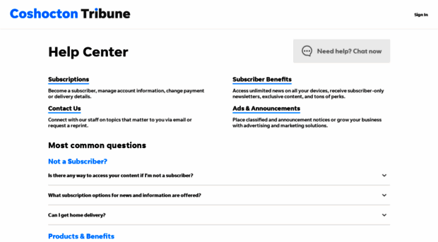 help.coshoctontribune.com