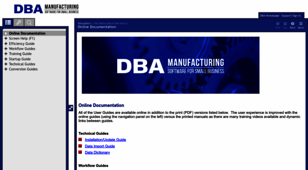 help.dbamanufacturing.com