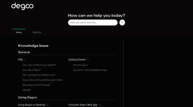 help.degoo.com