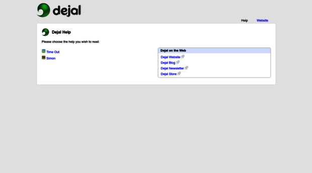 help.dejal.com