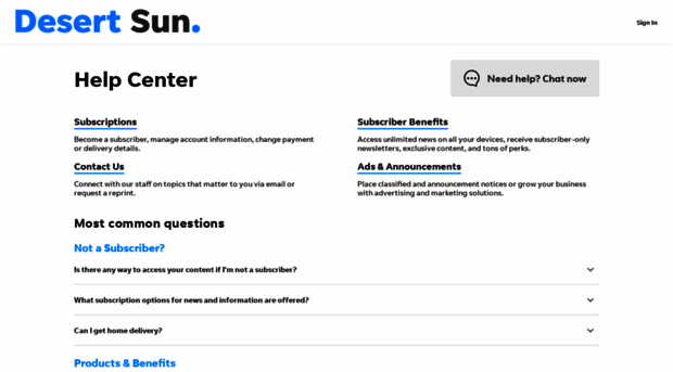 help.desertsun.com