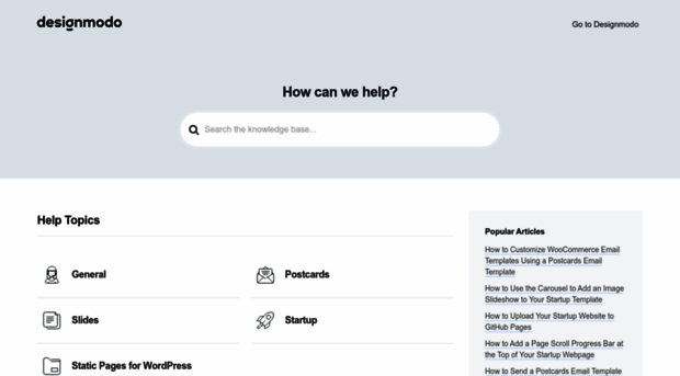 help.designmodo.com