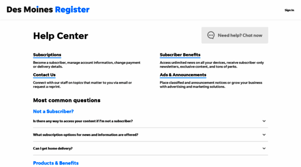 help.desmoinesregister.com