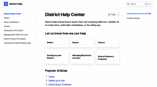 help.district.net