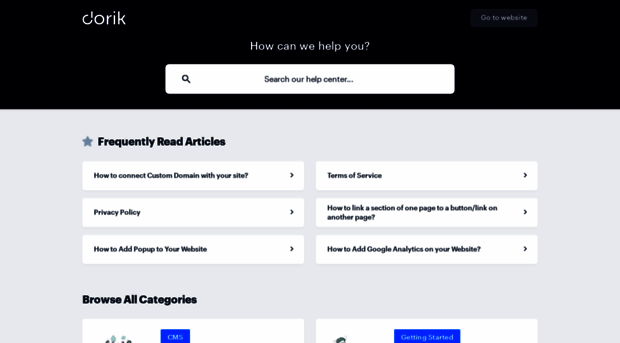 help.dorik.com