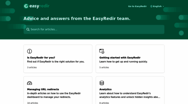 help.easyredir.com