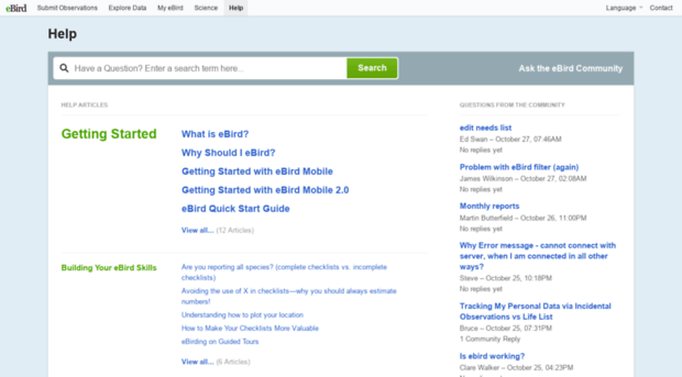 help.ebird.org