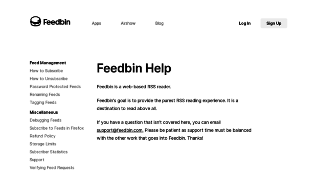 help.feedbin.com