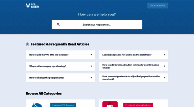 help.fordeercommerce.io