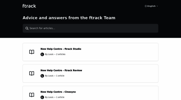 help.ftrack.com