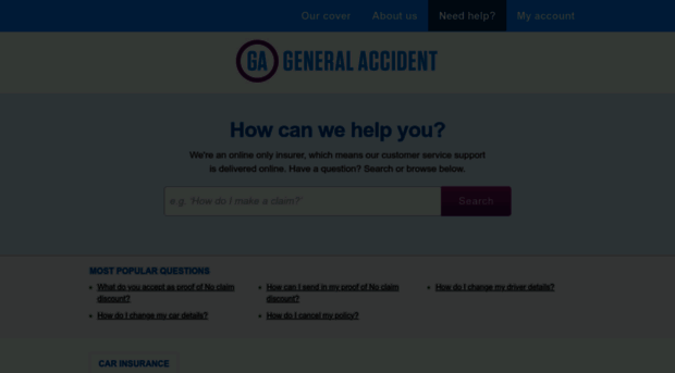 help.generalaccident.com
