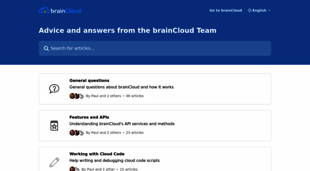 help.getbraincloud.com