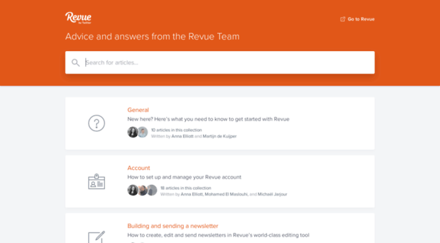help.getrevue.co