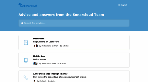 help.getsonarcloud.com