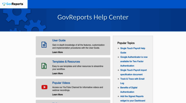 help.govreports.com.au