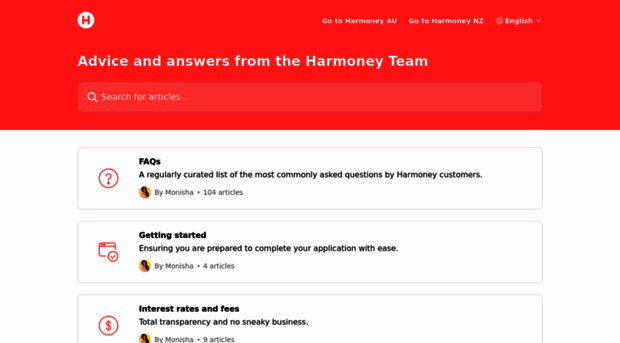 help.harmoney.com