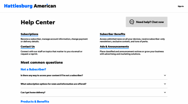 help.hattiesburgamerican.com