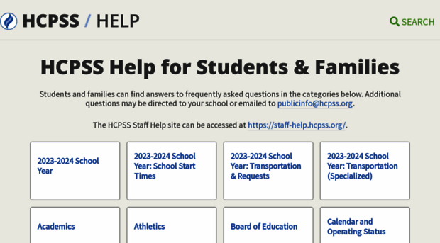 help.hcpss.org