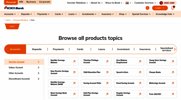 help.icicibank.com