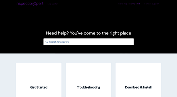 help.inspectionxpert.com