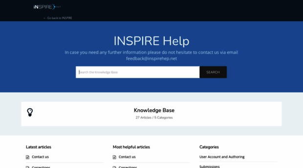 help.inspirehep.net