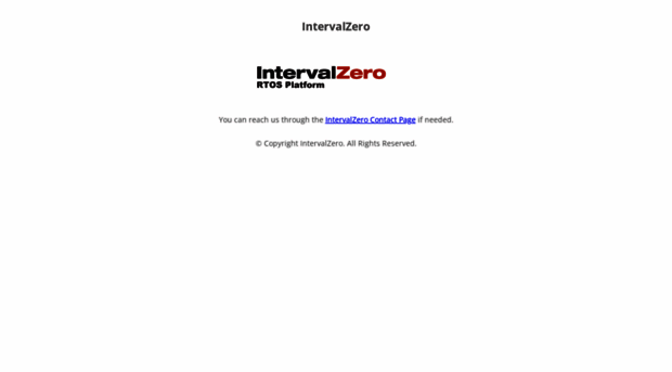 help.intervalzero.com