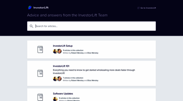 help.investorlift.com