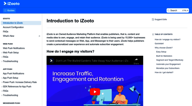 help.izooto.com