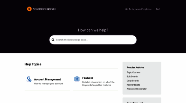 help.keywordspeopleuse.com