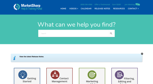 help.marketsharp.com