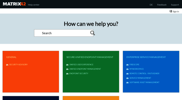 help.matrix42.com