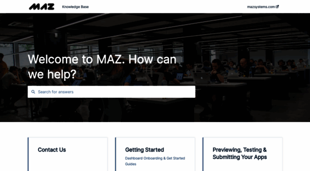 help.mazsystems.com