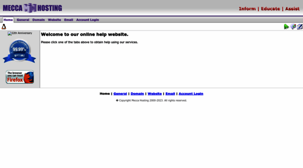 help.meccahosting.com
