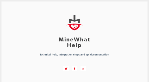 help.minewhat.com