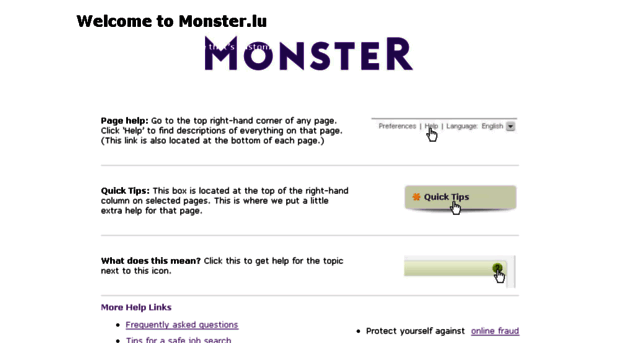 help.monster.lu