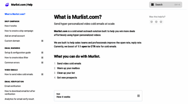 help.murlist.com