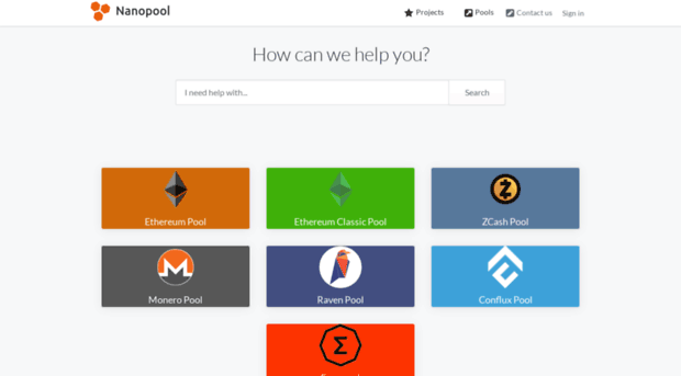 help.nanopool.org